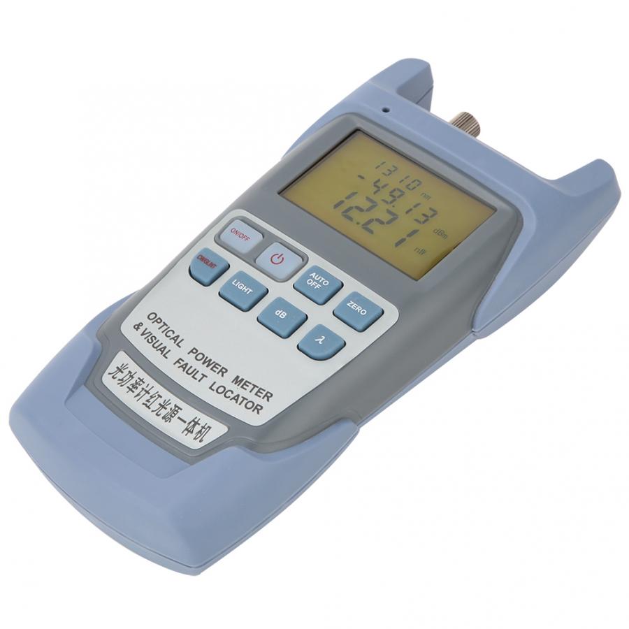 1 Set Handheld Fiber Optical Power Meter Visual Fault Locator Fiber Optic Cable Tester 70~ 10db 