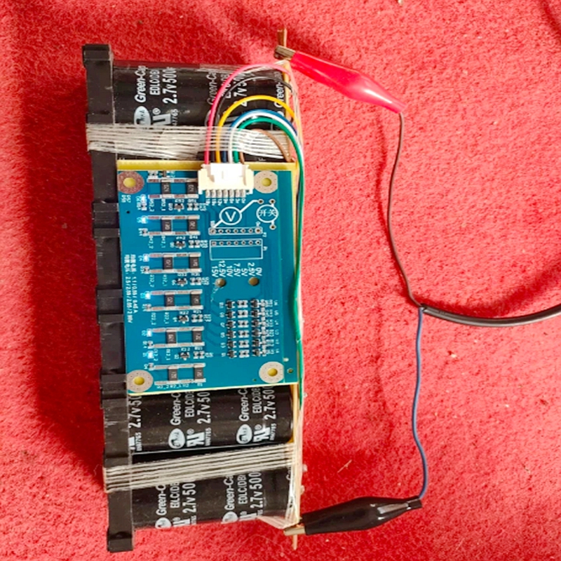 Super Farad Capacitors 3pcs Set 2.7v 500f Super Capacitor with Protection Board Single Row 8 1v 166f Farad Capacitor For Car - Image 3