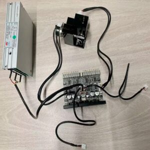 Original 25KPPS Laser Scanning Galvo DC12v 7Pin Galvanometer Based Optical Scanner Set