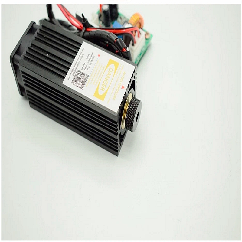 450nm 10000mw 12v High Power TTL Adjustable Focus Blue Laser Module DIY Laser Engraver Accessories 10w Laser Head - Image 3