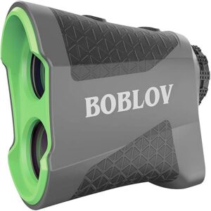 BOBLOV K600g Golf Range Finder 600 yards Golf Rangefinder with Flaglock 6x Magnification