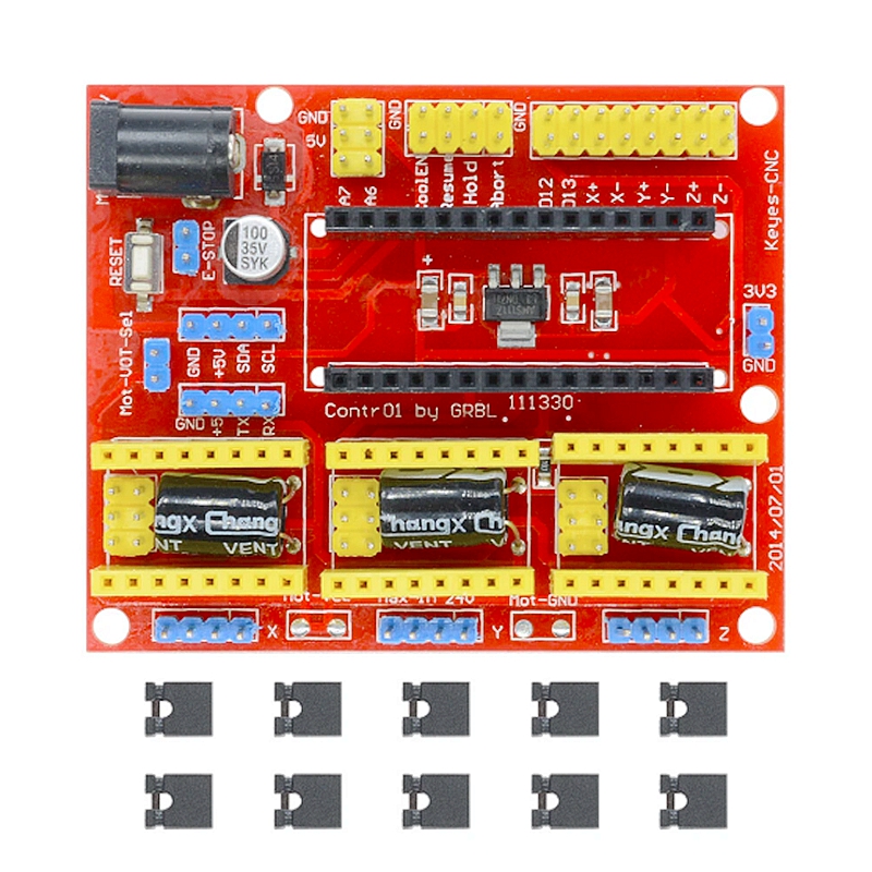V3 Axis Stepper Motor Driver Controller Board For DIY CNC Laser Engraver Controller