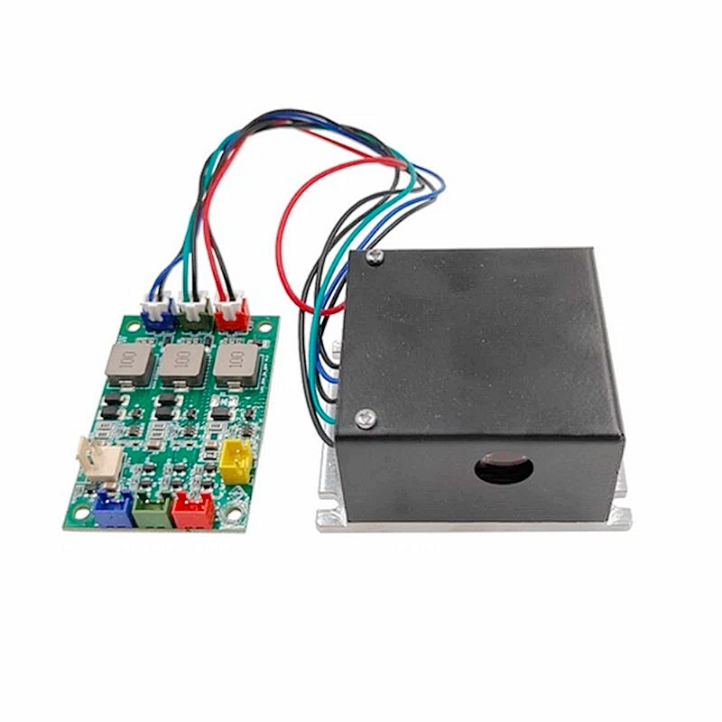 4w RGB Laser Diode Module TTL Analog Modulation DJ Disco Laser Module With Carton Packing