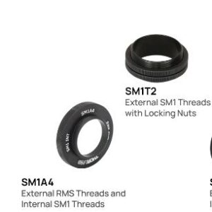 RMS mount female thread to sm1 male thread adapter 1-035 inch 40 thorlabs sm1a3