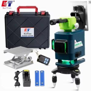 kaitian level laser 360 red or green module for 3d 12 lines lazer level mechanical laser leveling beam vertical horizonta lasers