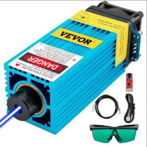 15w Blue Laser Module 15000mw CNC DIY Engraving Laser Head for Cutting Fixed Focus 3pin 12v with PWM Cut Plywood