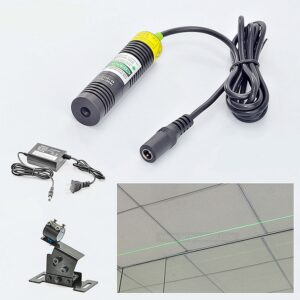 1875 532nm 50mw Green Line Generator Laser Module Locator Marker for Woodworking Stone Cutting Machine Laser Swamp Haunted House