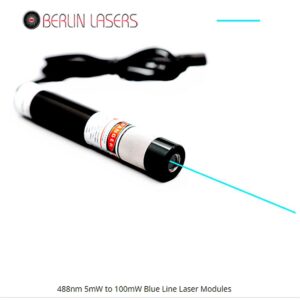 488nm Blue Green Laser 200mw Portable Laser Module for Industry Medical