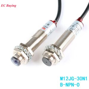 M12 Waterproof Laser Photoelectric Switch NPN m12jg 30n1 Laser Sensor Switch 30 Meters Distance NPN Normally Open
