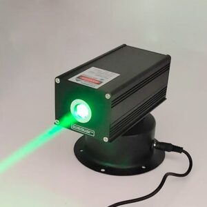 Oxlasers 532nm 200mw 12v High Power Head Moving Green Laser Wide Beam DJ Laser Stage Light Laser Module Laser Bird Repellent