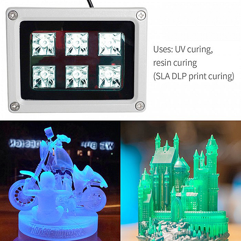 UV Curing 3D Printer Led Light Source Phlatlight CBT39 405nm Similar with CB400 UV405 Medical Light