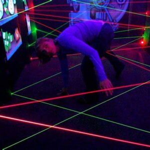 beamq laser maze entrapment laser scene entrap games laser beam game challenge red