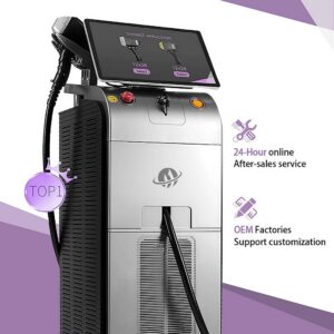 CE TUV Triple Wave Ice 3000W Diode Laser 808nm Diode Laser Hair Removal 755 808 1064 Diode Laser for Hair Removal Machine