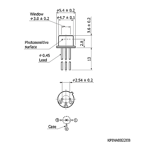 hamamatsu Si PIN photodiode S5973 High-speed response (1 GHz) - Image 3