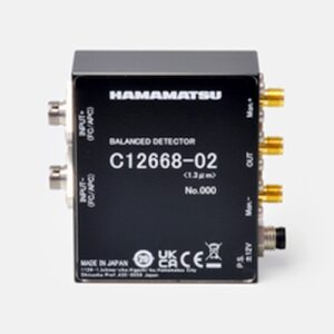hamamatsu Balanced detector C12668-02 Balanced detectors with reduced multiple reflections (Optimal wavelength band: 1.3 μm)