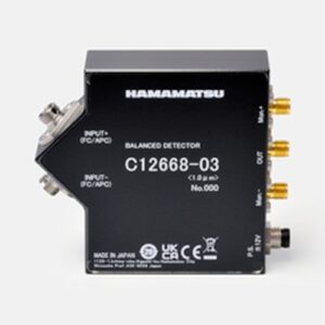 hamamatsu Balanced detector C12668-03 Balanced detectors with reduced multiple reflections (Optimal wavelength band: 1.0 μm)