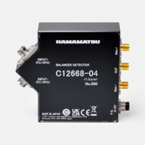 hamamatsu Balanced detector C12668-04 Balanced detectors with reduced multiple reflections (Optimal wavelength band: 1.3 μm)