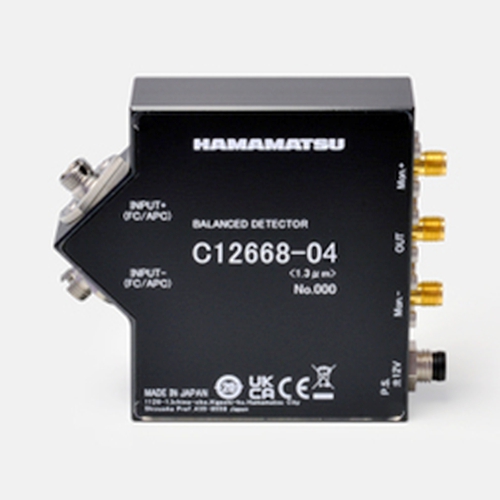 hamamatsu Balanced detector C12668-04 Balanced detectors with reduced multiple reflections (Optimal wavelength band: 1.3 μm)
