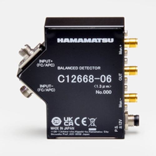 hamamatsu Balanced detector C12668-06 Balanced detectors with reduced multiple reflections (Optimal wavelength band: 1.3 μm)