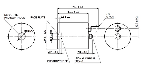 hamamatsu Microchannel plate photomultiplier tube R3809U-64 - Image 2