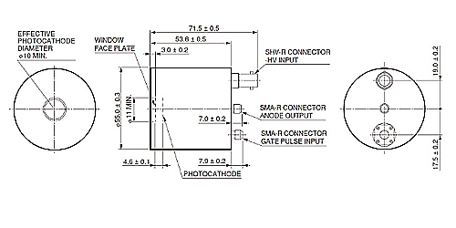 hamamatsu Microchannel plate photomultiplier tube R5916U-52 - Image 2