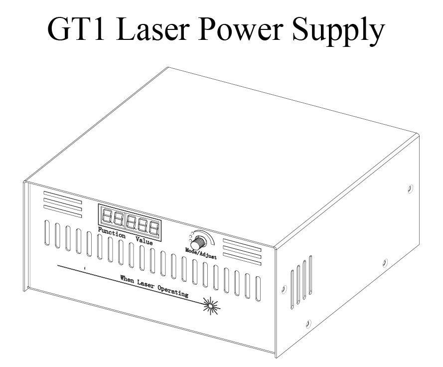 GT1 Laser Power Supply Product Instruction