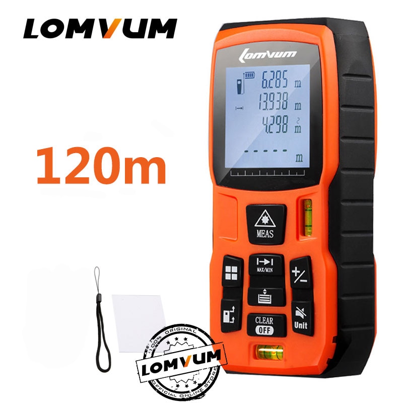 LOMVUM 40m Trena Measure Tape Medidor Laser Ruler Rangefinders Digital Distance Meter Measurer Range Finder Lazer Metreler