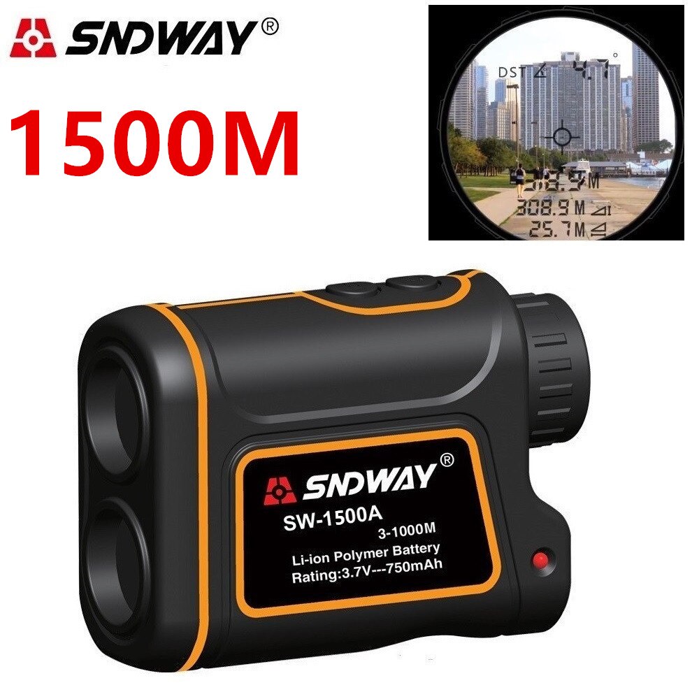 Telescope trena laser rangefinders distance meter Digital 7X 600M -1500M Monocular hunting golf laser range finder tape measure